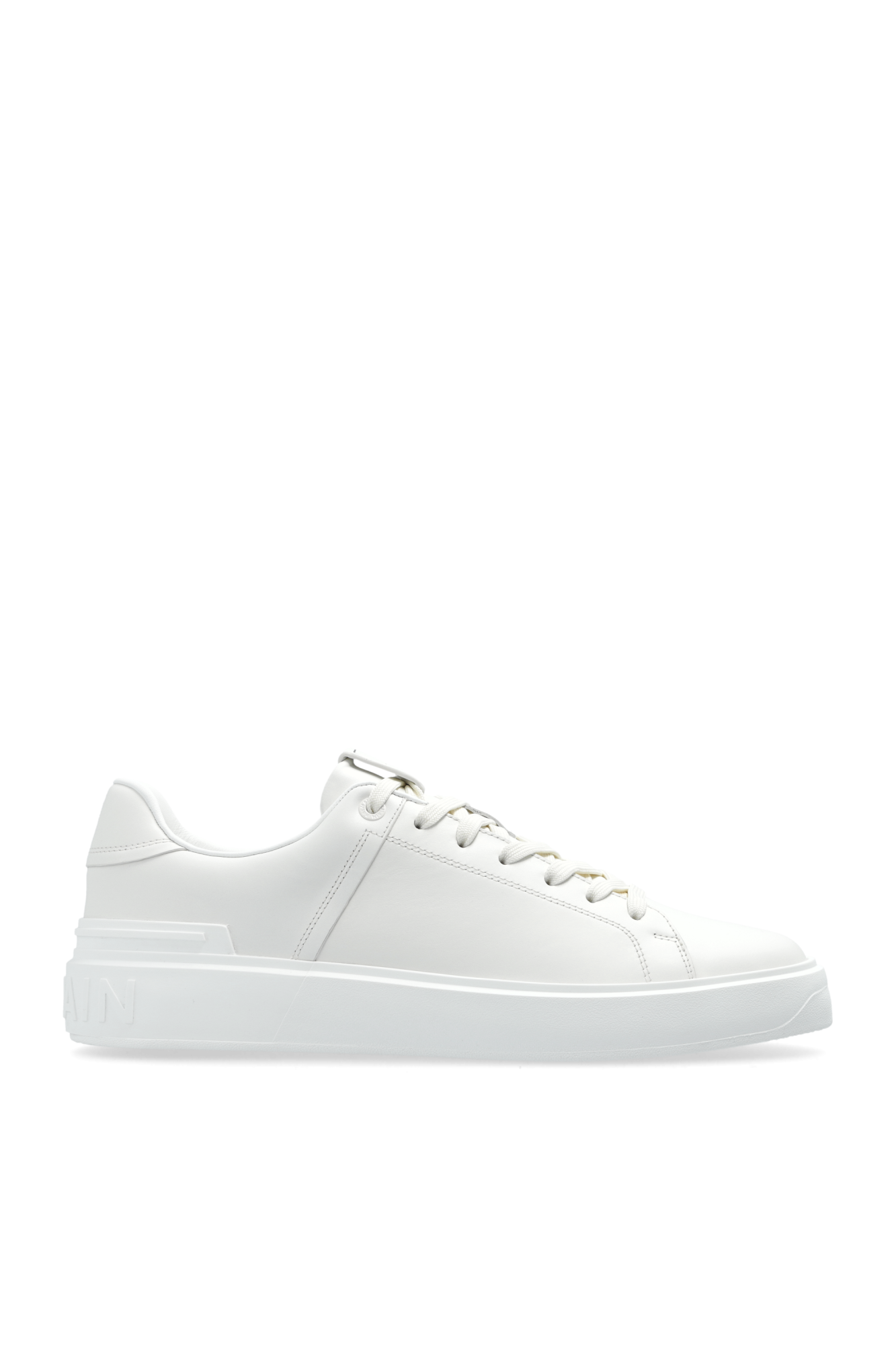 スニーカー BALMAIN SS25 (DM1VI288LVTR 0PA) B-Court trainers with jacquard monogram - Men | BALMAIN